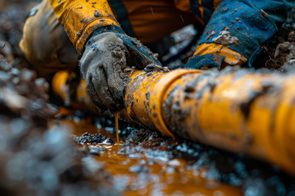 Emergency Prairie Ridge gas pipe repair in WA near 98385