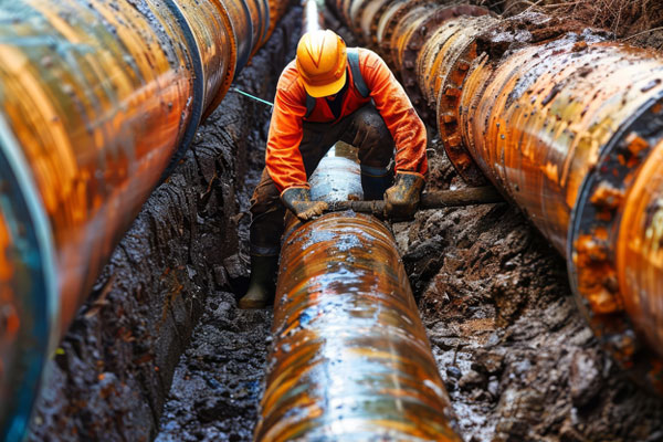 Residential Fort Lewis install gas pipes in WA near 98433